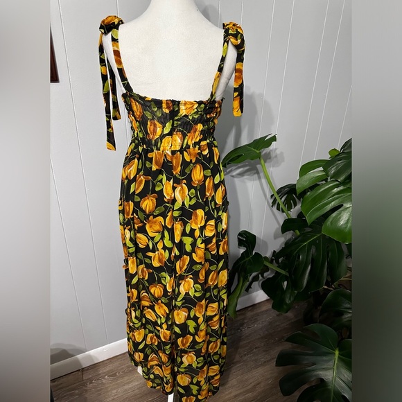 🛍️ Eighty eight  maxi dress with elastic back Size S measurements posted. - Picture 3 of 6